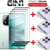 6PCS [3+3] Curved Edge Tempered Glass Screen Protector +Glass Lens Film for Xiaomi Redmi Note 14 Pro Note 14 Pro 5G Note 14 Pro+ POCO X7 Glass 6IN1