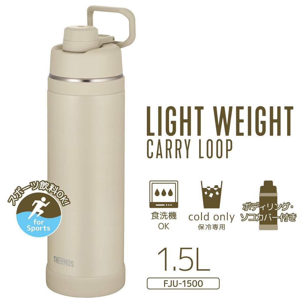 dishwasher Thermos Water Vacuum Insulated Sports Convenient carry Direct Removable spout for easy For cold storage only SND [With handle, safe]