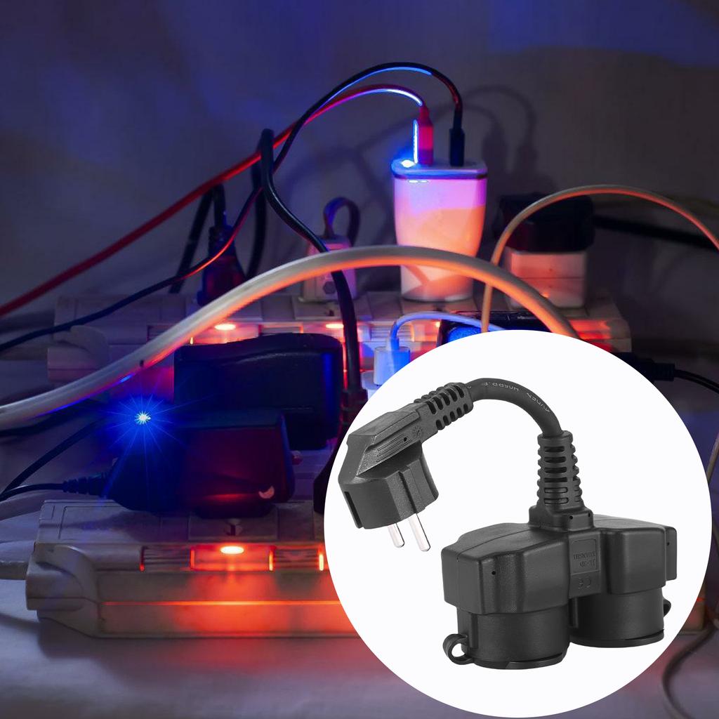 Профессиональный кабель-удлинитель с двойной вилкой Шуко, IP44 водостойкий кабель с защитой от детей для использования на открытом воздухе