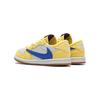 Travis Scott x Air Jordan 1 Retro Low OG SP TD Канареечные Детские Кроссовки Желтый/Голубой/Светло-серебристый DZ5908-700