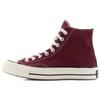 1970s Chuck Taylor Comfortable Casual High-top Canvas Shoes Unisex Burgundy