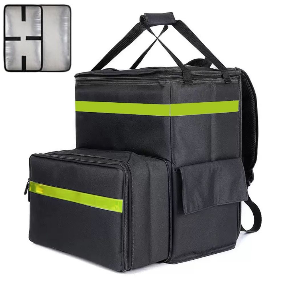 Waterproof Expandable Cooler Bag Large Capacity Thermal Food Storage Bag Outdoor