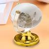Metal Rotating World Globe Crystal Globe With Golden Stand Decor for Office Study Tabl Success Good Luck and Prosperity  Small Size Gift Item