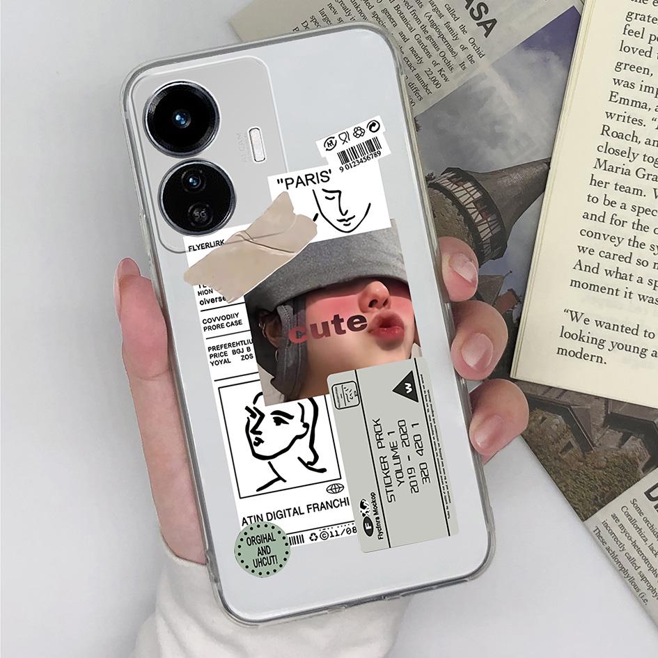 Для Vivo Y97 Y90 Y91C Y83 Y9s Y55 Y73 Y75 Y51 Y52 Y77e Чехол для телефона с защитой от падения Прозрачный мягкий силиконовый модный бампер для мальчиков и девочек для Vivo