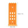 3Pcs 4 Column Design Pigeons Bands Rack Frame ABS Pigeons Leg Rings Holder  Keep Pigeons