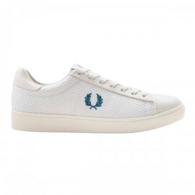 Мужские кожаные кроссовки Fred Perry с логотипом «Лавровый венок»