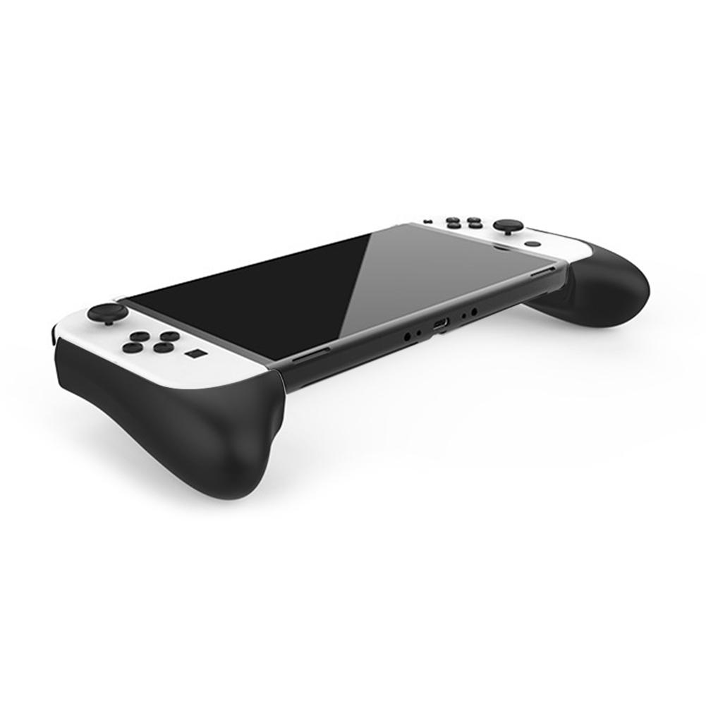 Game Console Grip Case Stand Game Holder Grip ABS Protective Fit for Nintendo Switch OLED Game Console