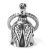 1 Piece Biker Riding Bell Pendant Riding Bell Angel Guardian Keychainportable Motorcycle Accessories For Biker Riders Gift