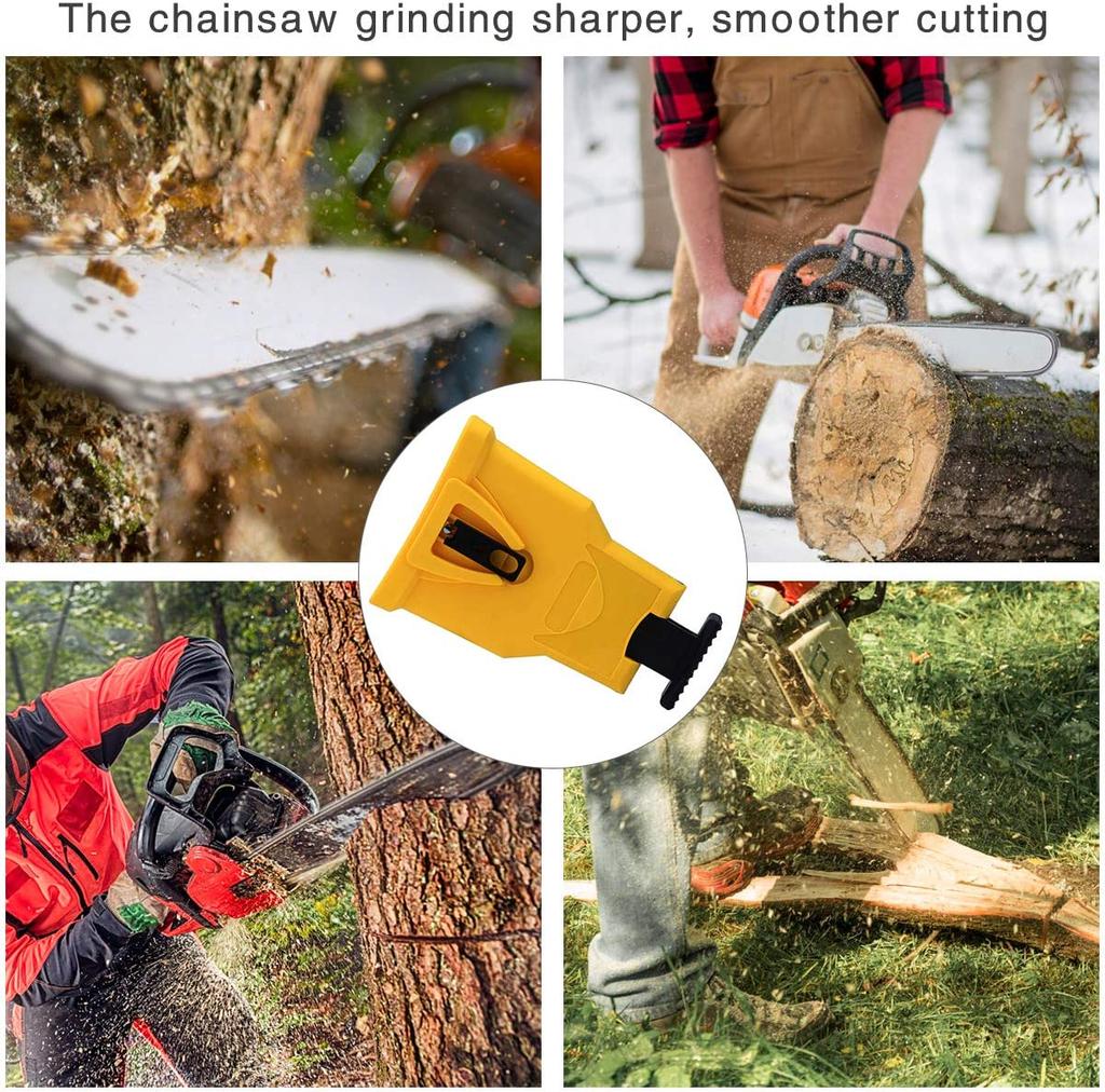 14 20 inch Woodworking Chainsaw Teeth Chain Saw Sharpener Sharpening Stone Grinding