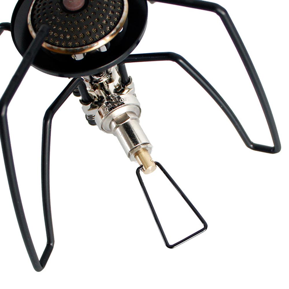 Portable Camping Stove Lightweight Backpack Hiking Gas Furnace Outdoor Tourist Cooker Parts Picnic Hiking Survival Cookware