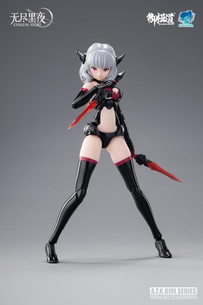 EASTERN MODEL Серия Вампир Кармилла Обычное издание Масштаб ABS Сборный пластиковый набор "БЕСКОНЕЧНАЯ НОЧЬ" 1/12