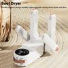 Boot Dryer with Dual V Rack Telescopic Shoe Dryer Touch Screen Deodorizer Intelligent Temperature