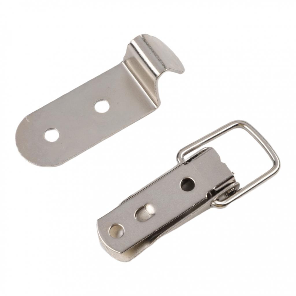 Duckbill Hook Lock Spring Loaded Clip Stainless Steel Latch Chest Lock