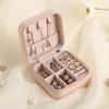 Jewelry Organizer Display Travel Jewelry Case Boxes Portable Jewelry Box Leather Storage Joyeros Organizador De Joyas