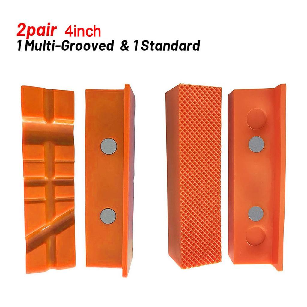 Магнитные накладки на губки тисков Накладки на губки тисков для верстака Полотняное переплетение