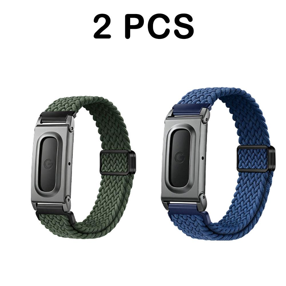 Нейлоновый плетеный ремешок для Google Fitbit Air Стильная цветовая гамма Регулируемый браслет Запасной ремешок для запястья для Google Fitbit Air