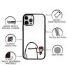 Чехол для телефона F-Flork Милый Смешной Мем Для iPhone 15,14,13,12,11,Plus,Pro,Max Mini Магнитная Беспроводная Зарядка Magsafe