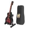 Guitar Model Mini Exquisite Musical Instrument Decorative Handicraft Ornament for Home Office