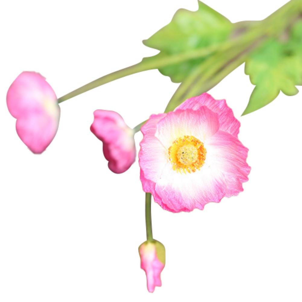 1 шт. Красивые искусственные цветы из шелка для сада, свадьбы, имитации цветов, букеты, искусственные цветы, мак, самосейка, домашний декор