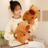 Warmer Hand Winter Pillow Capybara Plush Toy Cute Cartoon Girl Birthday Gift