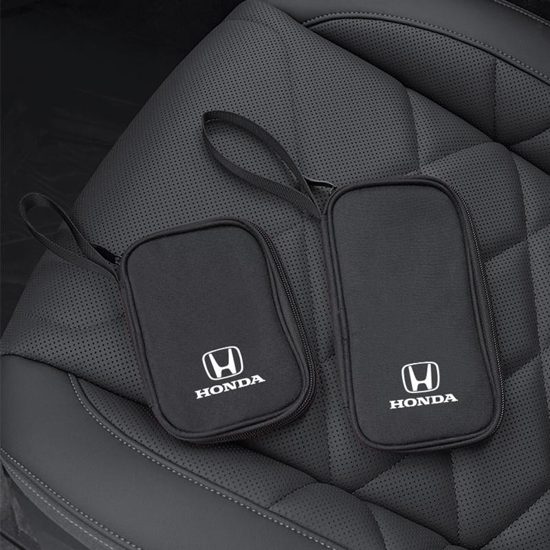 WDM2 Car Key Pack Auto Driver's License Phone Storage Bag For Honda civic accord fit jazz pilot CRV odyssey passport city shuttle HRV