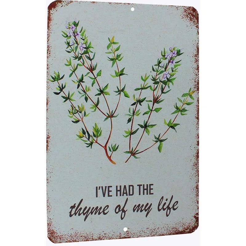 Металлическая жестяная табличка Сад Красивые цветы Винтажная жестяная табличка Цветок Лаванда Металлическая настенная панель Ретро Арт Декорация для дома Кафе Бар