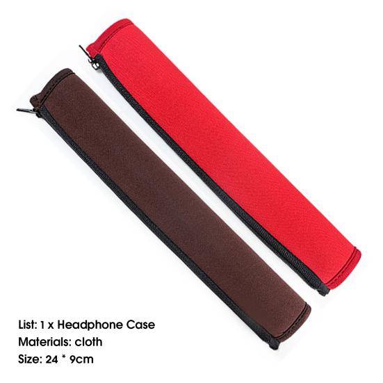 Head Beam Sleeve Ultra Soft Shock-proof Breathable Headset Head Beam Protective Cover for ATH-MSR7 M50X M40X M30