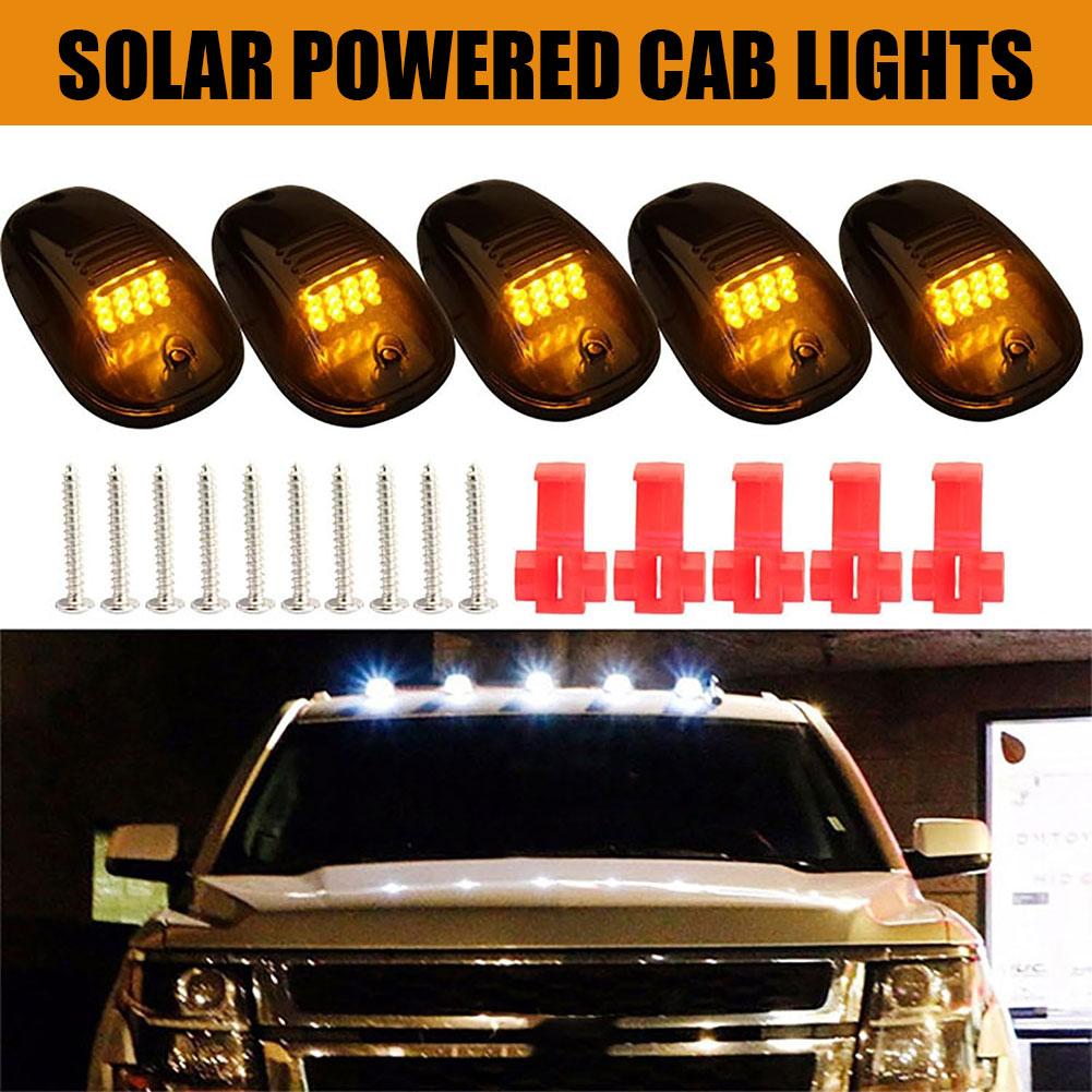 5pcs/set Cab Lights Headlights Cab Lights For Truck No Drilling Or Additional Wiring Needed Cab Lights New For Dodge RAM