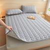 Waterproof  Mattress Pad Antibacterial and Mite-proof Bed Mat Non-Slip Mattress Cover Waterproof Thicken Quilted Bedspreads(No Pillowcases )