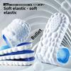 1 Pairs High Elasticity Latex Sport Insoles Soft Shoe Pads Arch Support Orthotic Insoles Breathable Deodorant Shock Absorption Cushion