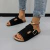 Cool Slippers Women's Wind Thick-soled Non-slip One-pedal Sandals Large Size