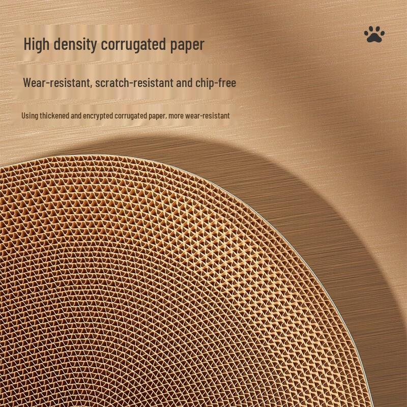 Oval Corrugated Cat Scratching Nest
