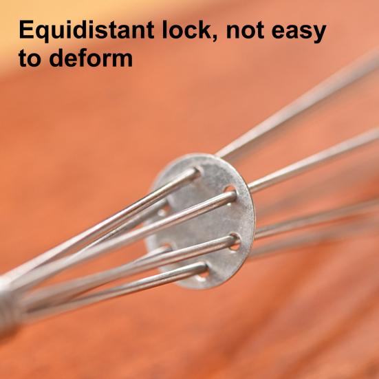 Мини-венчик для взбивания яиц, венчик из нержавеющей стали для взбивания, смешивания, взбивания, пружинная ручка, маленький венчик