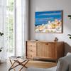 Greece Santorini Beautiful Scenery Coast Poster Greece Traveling Wall Art Decor Photos Canvas Prints Home Room Aesthetic Decor