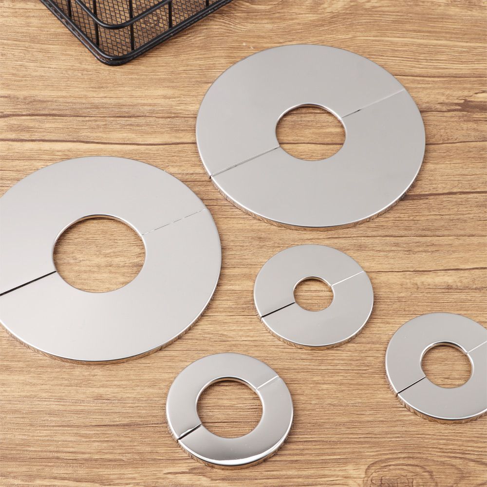 Cover Wall Flange Chrome Pipe Wall Covers Faucet Accessories Faucet Decorative Cover Faucet Decor
