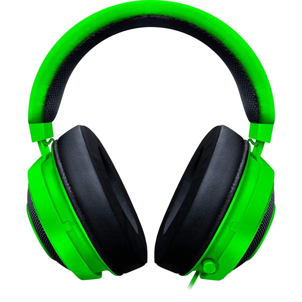 Razer Kraken Green Gaming Headset Analog Connection PS4 PS5 PC Switch Smartphone Cooling Gel Pad Гарантировано авторизованным дистрибьютором [Японский продукт]