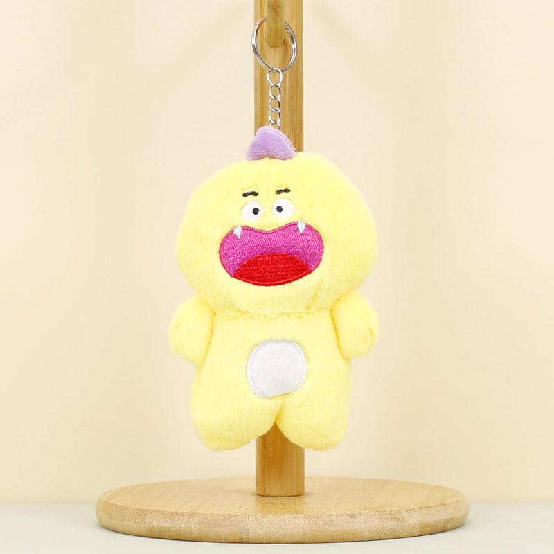 Adorable Monster Plush Keychain Soft Dragon Toy For Girls Bag Charm Cute 12cm