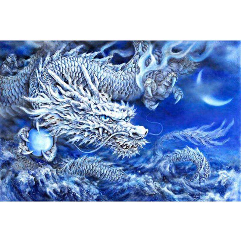 Diamond Painting Angry Dragon Home Decoration Diamond Embroidery Full Mosaic Decoration