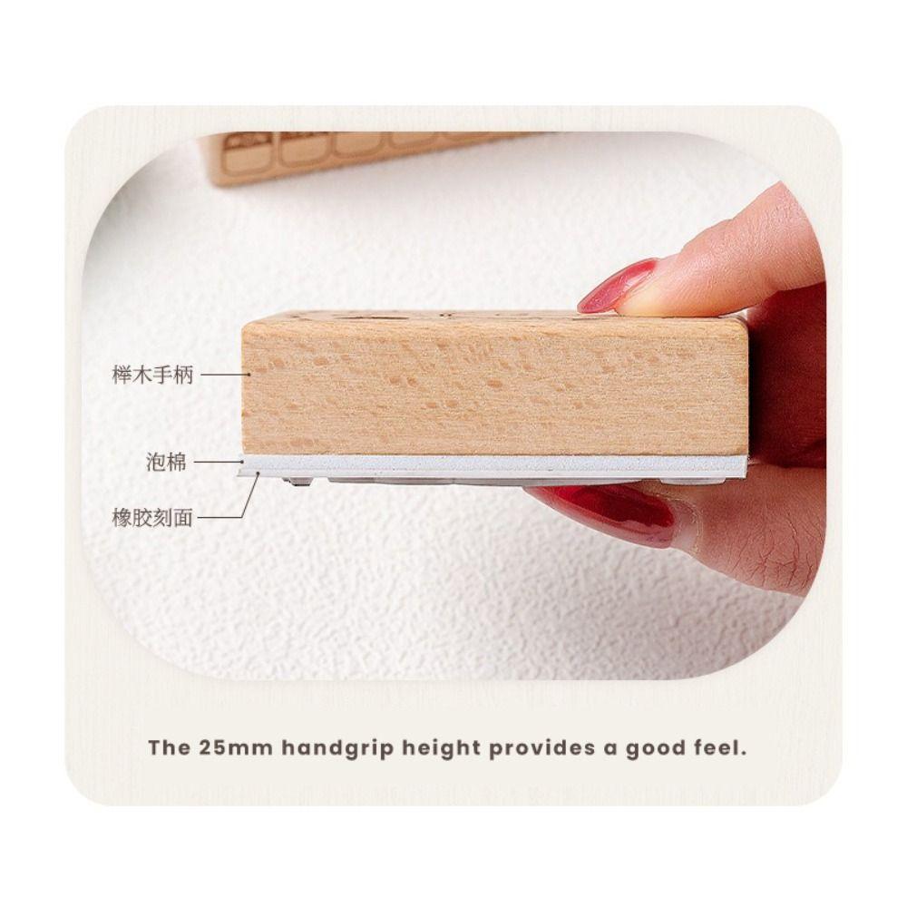 Cat Pattern Assorted Stamp Memorandum Sight Box Series Decorative Stamps Daily Memo Seal Stamp