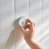 Rotating Cup Suction Hook Plastic No Drill Adhesive Bathroom Kitchen Home Tool