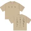 Rosalia Lux Tour Album 2026 Letter Print T Shirts Unisex Women Clothing Fashion Cotton Short Sleeve T-shirt Retro High Quality Tees