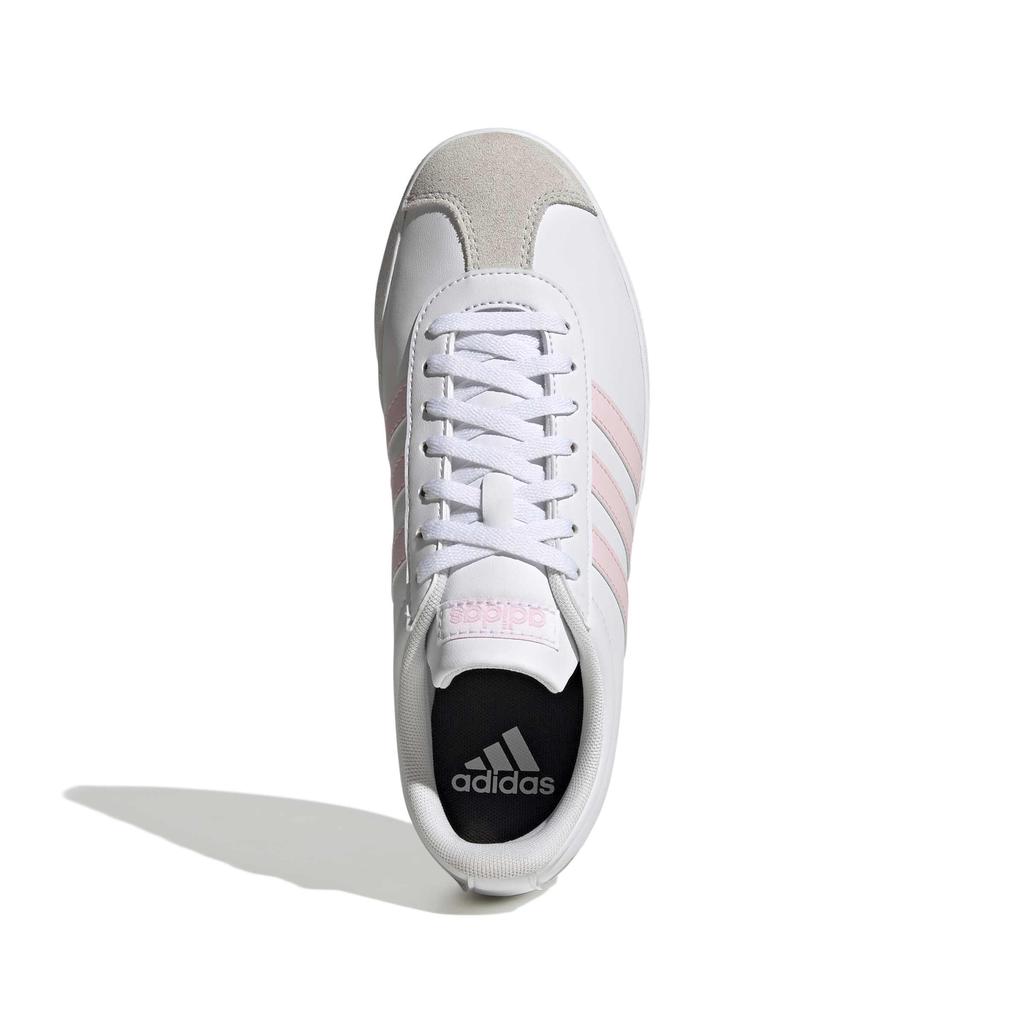 adidas Кроссовки Court Base VL NLF53 Обувь Один размер Женские Белый/Прозрачно-розовый/Серый (ID3717) 24.5см