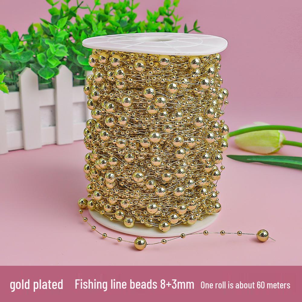 Sky Star Fishing Line Beads & Accessories for DIY: Bouquet Veil Chain, Bow, Flower, Lantern