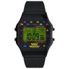 Timex X Space Invaders T80 34mm Watch, Space Invaders Black/Multi, Chronograph, Digital.