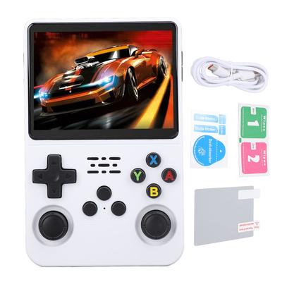 Портативная игровая консоль R36S, ретро-игровые консоли с 3,5-дюймовым IPS-экраном и аккумулятором емкостью 3200 мАч