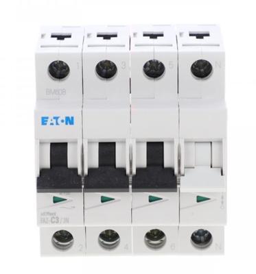 Circuit Breaker 3P+N C 3A 15Ka Ac Phase-C3/3N 278965