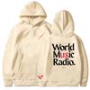 World M-US-ic Radio Hoodies Jon Batiste Drink Water Sweatshirt Long Sleeve Fashion Hooded Pullovers Print Clothing