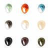 Dome Transparent Resin Ring Multicolour Irregular Ring Unique Acrylic Geometric Ring  Jewelry