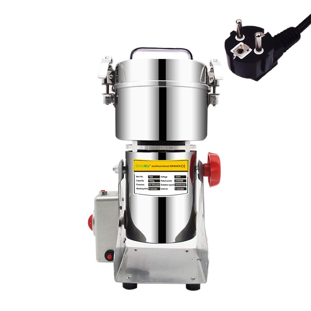 BioloMix 800g 700g Grains Spices Hebals Cereals Coffee Dry Food Grinder Mill Grinding Machine Gristmill Flour Powder Crusher