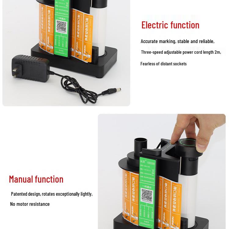 Takumi Self-Adhesive Tamper-Evident Food Safety Seal Label Peeler